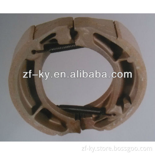 High performance motorcycle brake shoe brake pad
